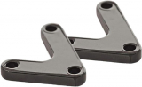 Thunderbike Forward Control 20mm Spacer Set, Black, Softail 00-17 (with Twin Cam Engine)