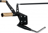 Thunderbike Base Brass Forward Control Kit, Black, Softail 00-17 (With Twin Cam Engine)