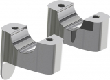 Thunderbike Flat Riser Kit, 17 mm, Chrome, Softail Breakout