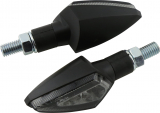 V-Scope 2-In-1 Turn Signal / Taillight, Dark Glass, Black