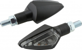 V-Scope 2-In-1 Turn Signal / Taillight, Dark Glass, Black