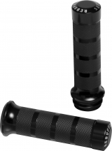 Grip Set, Febe, TBW, Black Anodized, ALL HD TBW Models