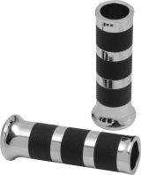 Grip Set, Zeta, Mller Internal Throttle (Open), Polished