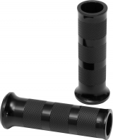 Grip Set, Zeta, Mller Internal Throttle (Open), Black Anodized