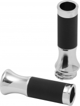 Grip Set, Day, Motogadget T/S, Chrome, All HD 74-19