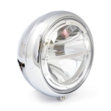 7" LED Chrom Scheinwerfer für Harley-Davidson FLST Softail 86-17, mit E-Prüfzeichen