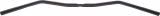 Flat Track Bar Handlebar, 1", Black, 3-Hole