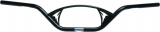 Cross Road Bar Handlebar, 1", Black, 3-Hole
