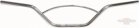 Cross Road Solo Bar Handlebar, 1", Chrome, 3-Hole