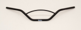 Cross Road Solo Bar Handlebar, 1", Black, 3-Hole