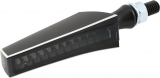 HIGHSIDER LED sequence-indicator STS 1, black 2C anodized, smoke lens, E-marked