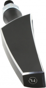 HIGHSIDER LED sequence-indicator STS 1, black 2C anodized, smoke lens, E-marked