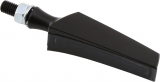 HIGHSIDER LED sequence-indicator STS 1, black anodized, smoke lens, E-marked