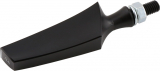 HIGHSIDER LED sequence-indicator STS 1, black anodized, smoke lens, E-marked