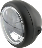 Bates Style Type 5, 5 3/4" Headlight, Black