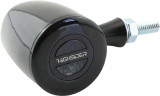 Rocket Turn Signal/Position Light, LED, Smoke Lens, Aluminium, Black