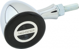 Rocket Bullet Turn Signal, LED, Smoke Lens, Aluminium, Chrome