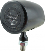 Rocket Classic Taillight/Brake Light, LED, Smoke Lens, Aluminium, Black