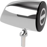 Rocket Classic Taillight/Brake Light, LED, Smoke Lens, Aluminium, Chrome