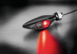 Rhombus S DF Dark Turn Signal/Taillight/Brake Light RR, Tinted Lens, Black