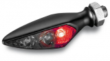 Rhombus S DF Dark Turn Signal/Taillight/Brake Light RL, Tinted Lens, Black