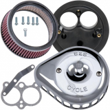 Air Cleaner,Kit,Stealth, Dual Bore,MINI TEARDROP,