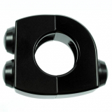 mo.switch 3 Push-Button Clamp, 7/8", Black Housing, Black Buttons