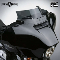 National Cycle Fly Boy Custom Windschild 4" dunkel FLHX/FLHT ab 14