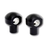 BALL Risers / Lenkerklemmen,schwarz Alu, 25 mm, mit ABE