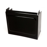 Batterie-Adeckung, Cover in Glanzschwarz für Dyna 97-05, Sportster 97-03, ersetzt OEM 66375-97