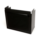 Batterie-Adeckung, Cover in Glanzschwarz für Dyna 97-05, ersetzt OEM 66375-97