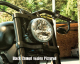 PM American Cycles,Headlight Bracket "Boomerang",VA polish