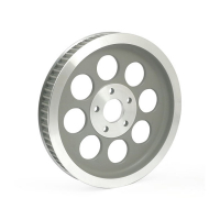 Riemenscheibe,Rear Belt Pulley 61-Tooth,1.5", BT 82-99 Silver