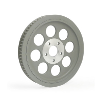 Riemenscheibe,Rear Belt Pulley 61-Tooth,1.5", BT 82-99 Silver