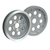 Riemenscheibe,Rear Belt Pulley 65-Tooth,1.5", BT 82-99 Silver