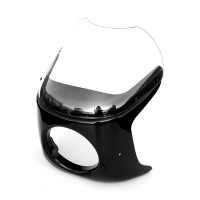 Mid-size headlamp fairing for side-mount 7" headlamps