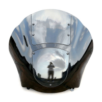 Quarter fairing kit, with tinted windshield