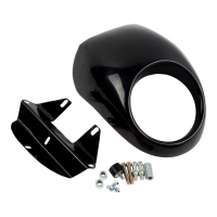 Upper headlamp fly fairing, Lampenmaske Dyna und Sportster Modelle