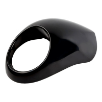 Upper headlamp fly fairing, Lampenmaske Dyna und Sportster Modelle