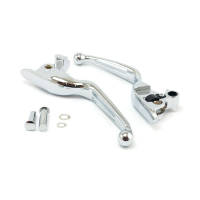 Chrom Bremshebel u. Kupplungshebel Set Harley-Davidson Softail ab 2018