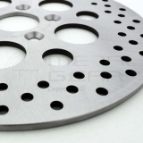 Bremsscheibe hinten mit Tüv im OEM Design, konische Senkung, für Harley Davidson Softail-, Dyna-Modelle 85-99 und Sportster Modelle 86-99