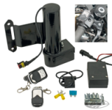 MCJ elektronischer Stellmotor für Auspuff-Endschalldämpfer Harley-Davidson Dyna mit Tüv