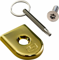 Sicherheitsschraube für Sitze von Saddleman, gold