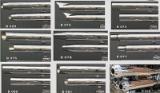 MCJ Tapered Slash Endkappen, verchromt für Royal Auspuff-Endschalldämpfer