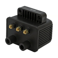 Mini single fire coil. 12v, 3 OHM 65-99 Big Twin; 65-03 XL