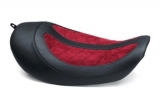 Mustang / Kodlin Signature Series Solo Sitz, HD Dyna & Wide Glide ab 2006, schwarz/ maroon