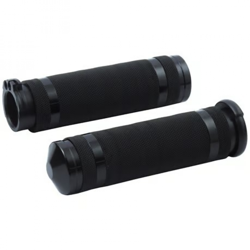 AVON Air Cushion Super Sport Grips Black Anodized 1" Throttle Cables